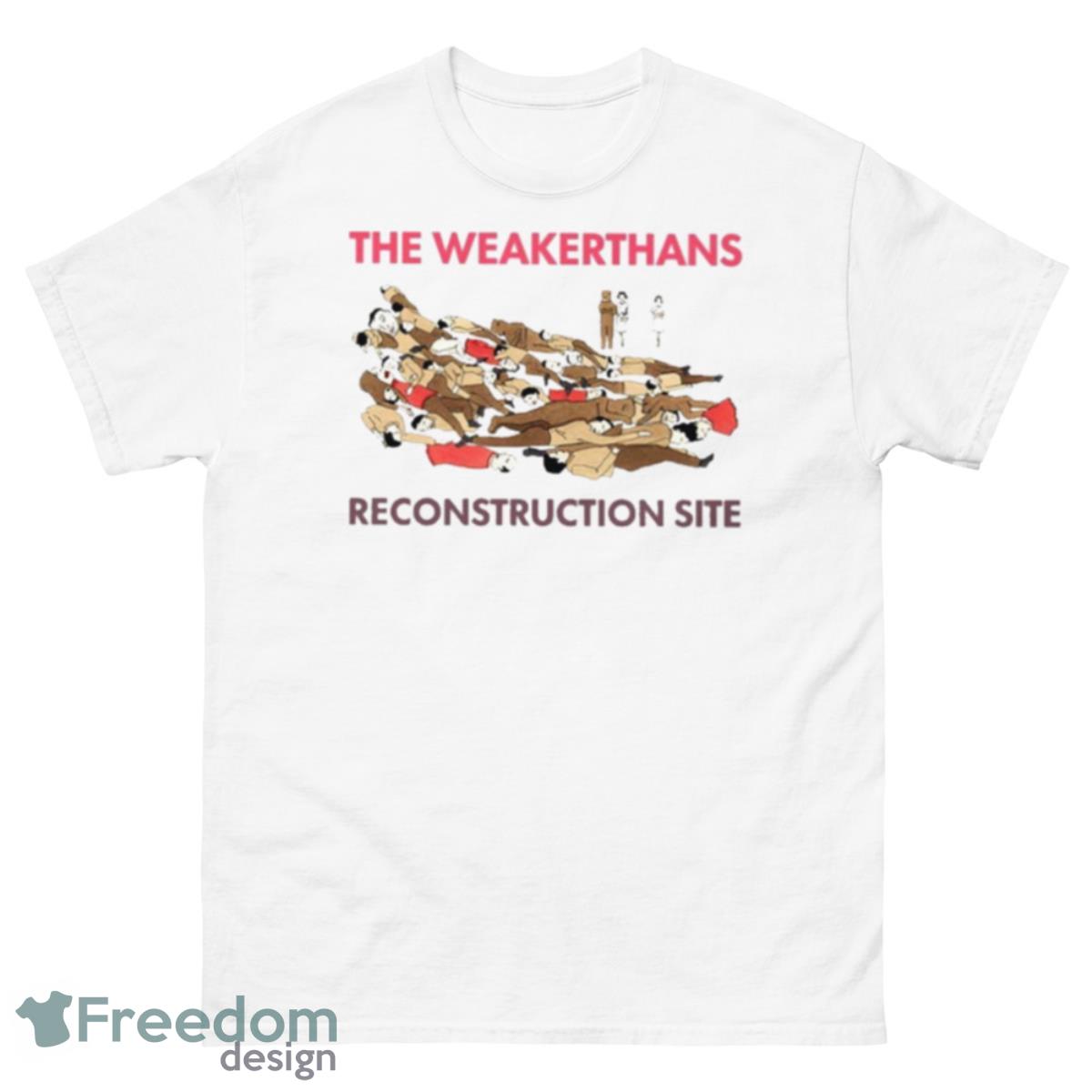 The Weakerthans Reconstruction Site Shirt - 500 Men’s Classic Tee Gildan