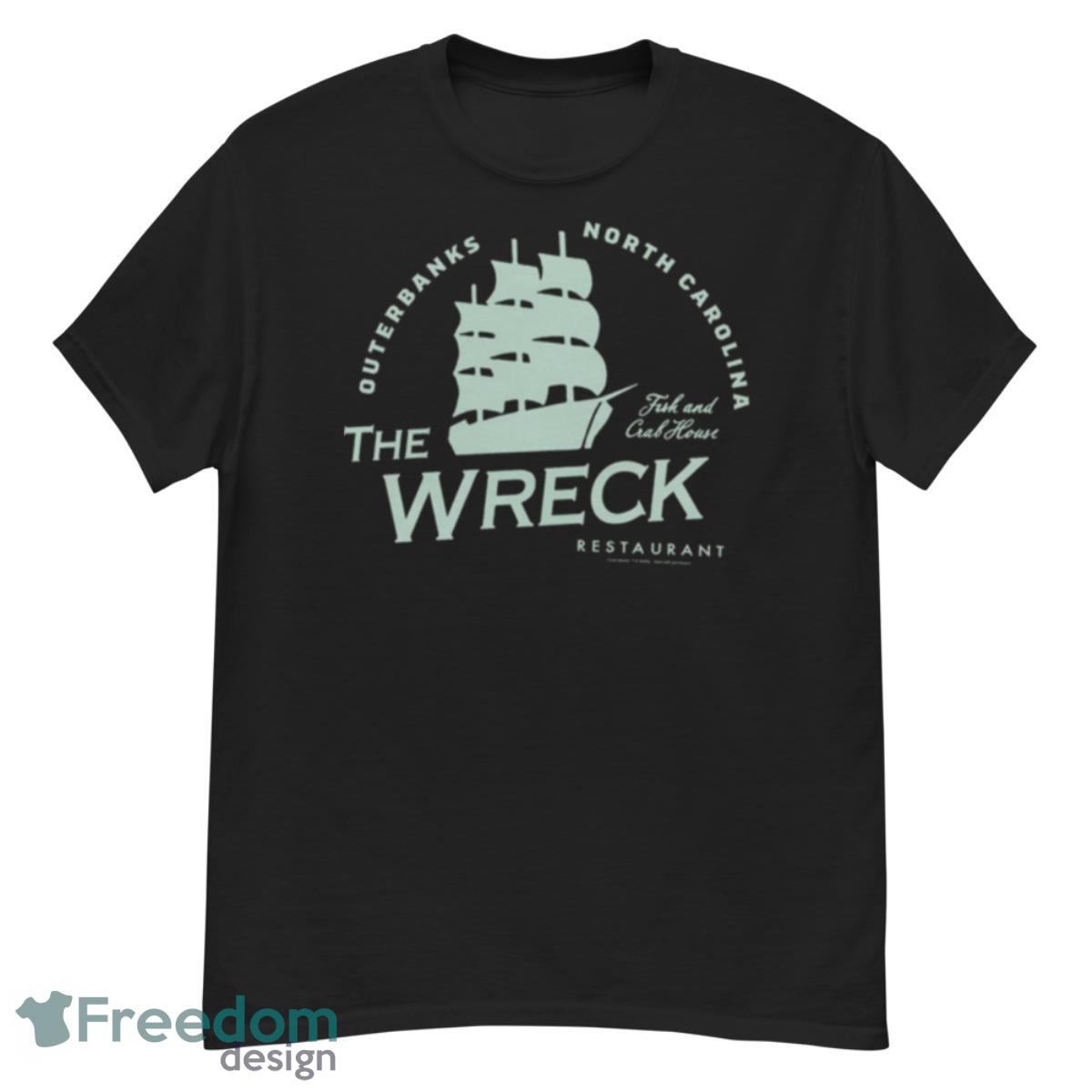 The Wreck Restaurant Ship Logo Outer Banks Shirt - G500 Men’s Classic T-Shirt