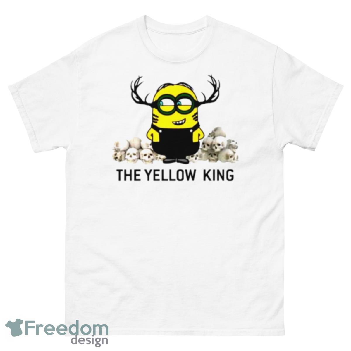 The Yellow King Minoion And Skulls Shirt - 500 Men’s Classic Tee Gildan