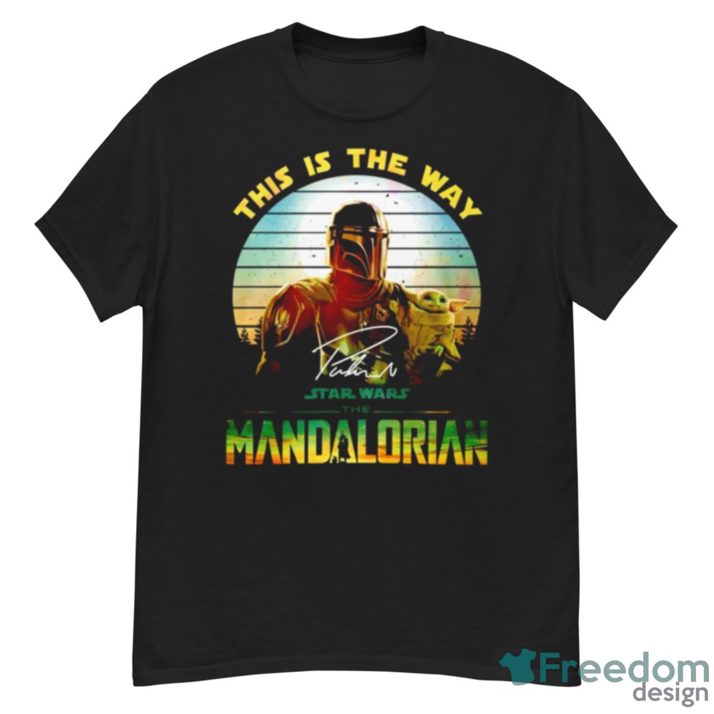 This Is A Way Star Wars The Mandalorian Signature Shirt - G500 Men’s Classic T-Shirt