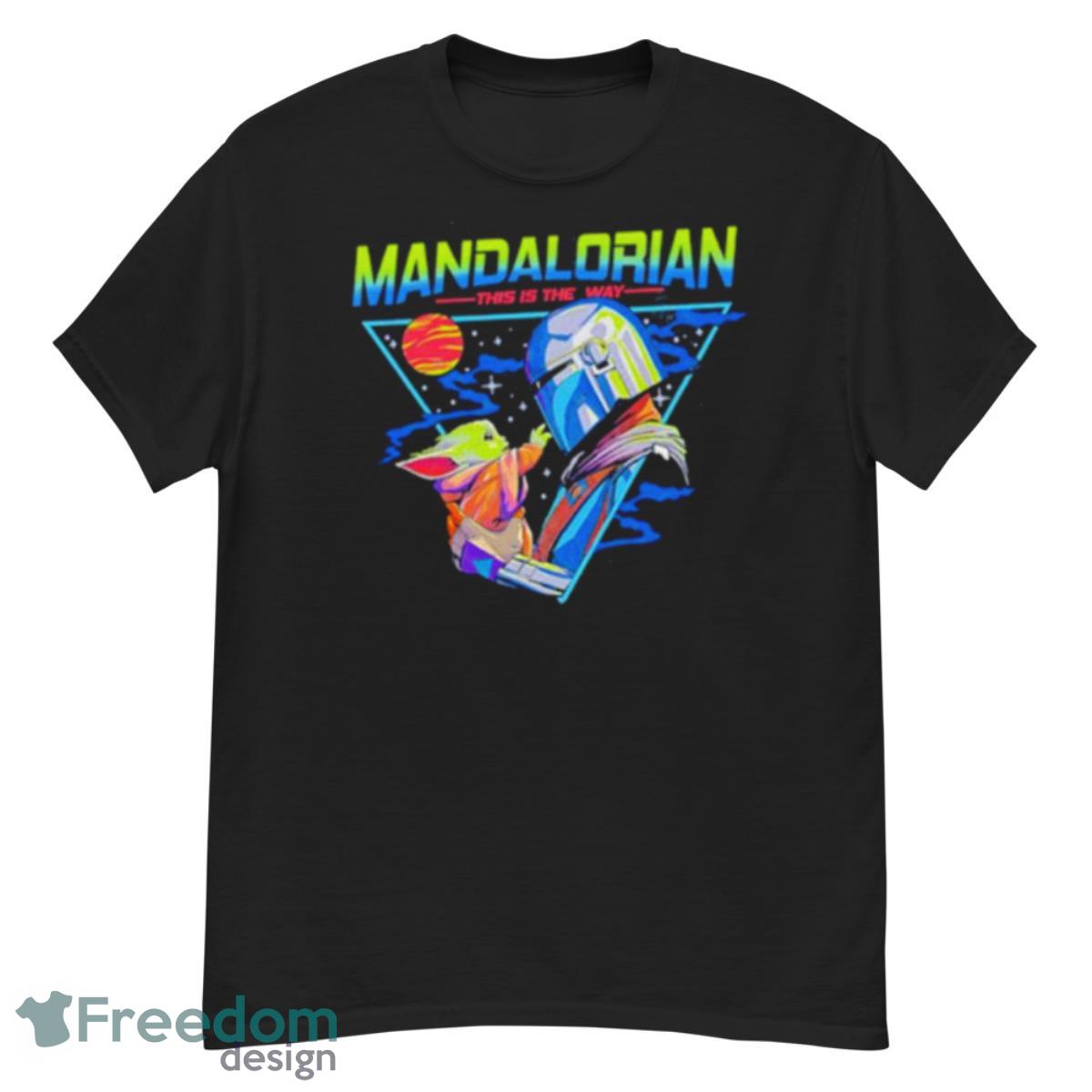 This Is The Way Mandalorian And Baby Yoda Shirt - G500 Men’s Classic T-Shirt