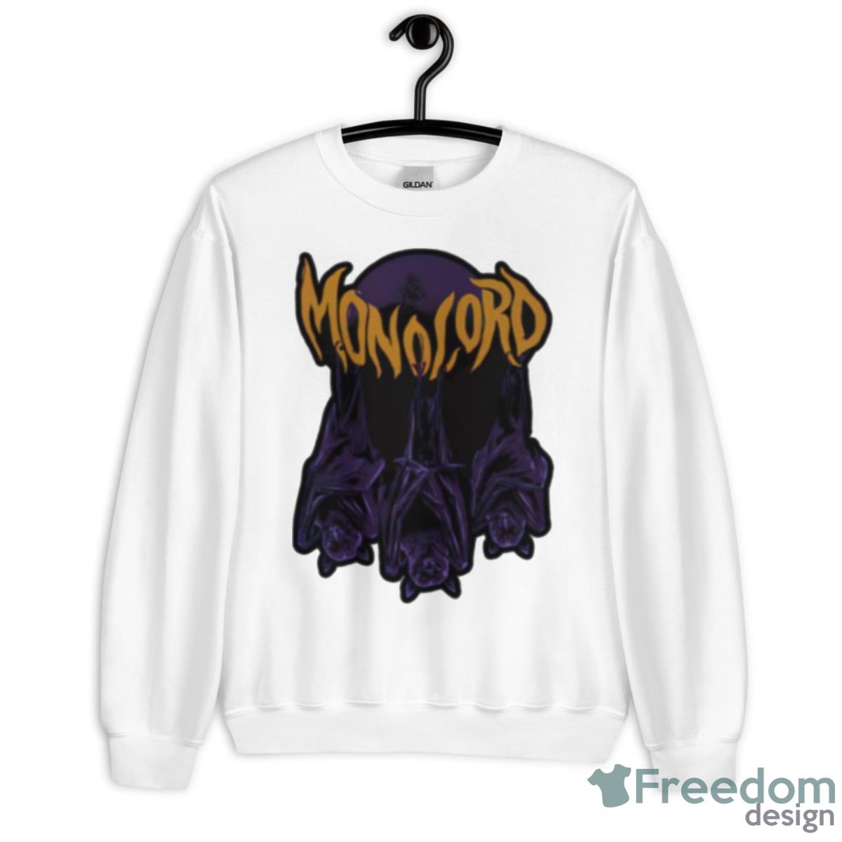 Three Black Bat Monolord Shirt - Unisex Heavy Blend Crewneck Sweatshirt