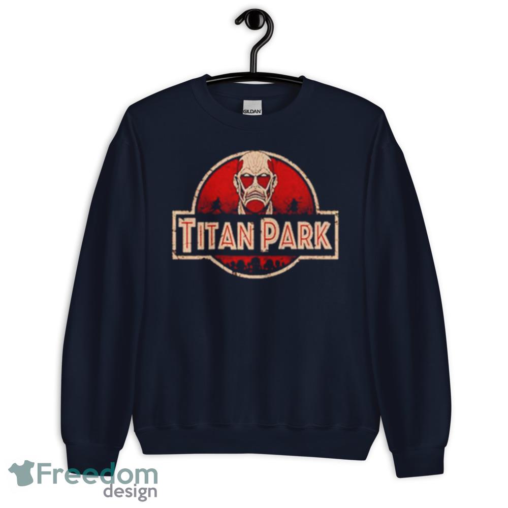 Titan Park Jurassic Park Parody Shirt