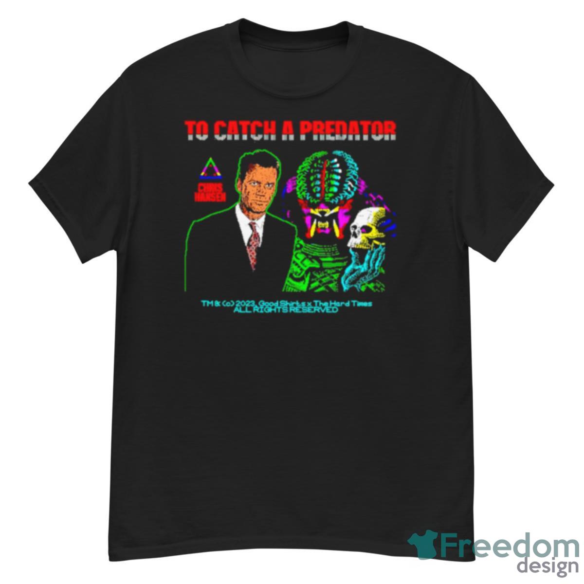 To Catch A Predator Chris Hansen 8 Bit Shirt Product Photo 1