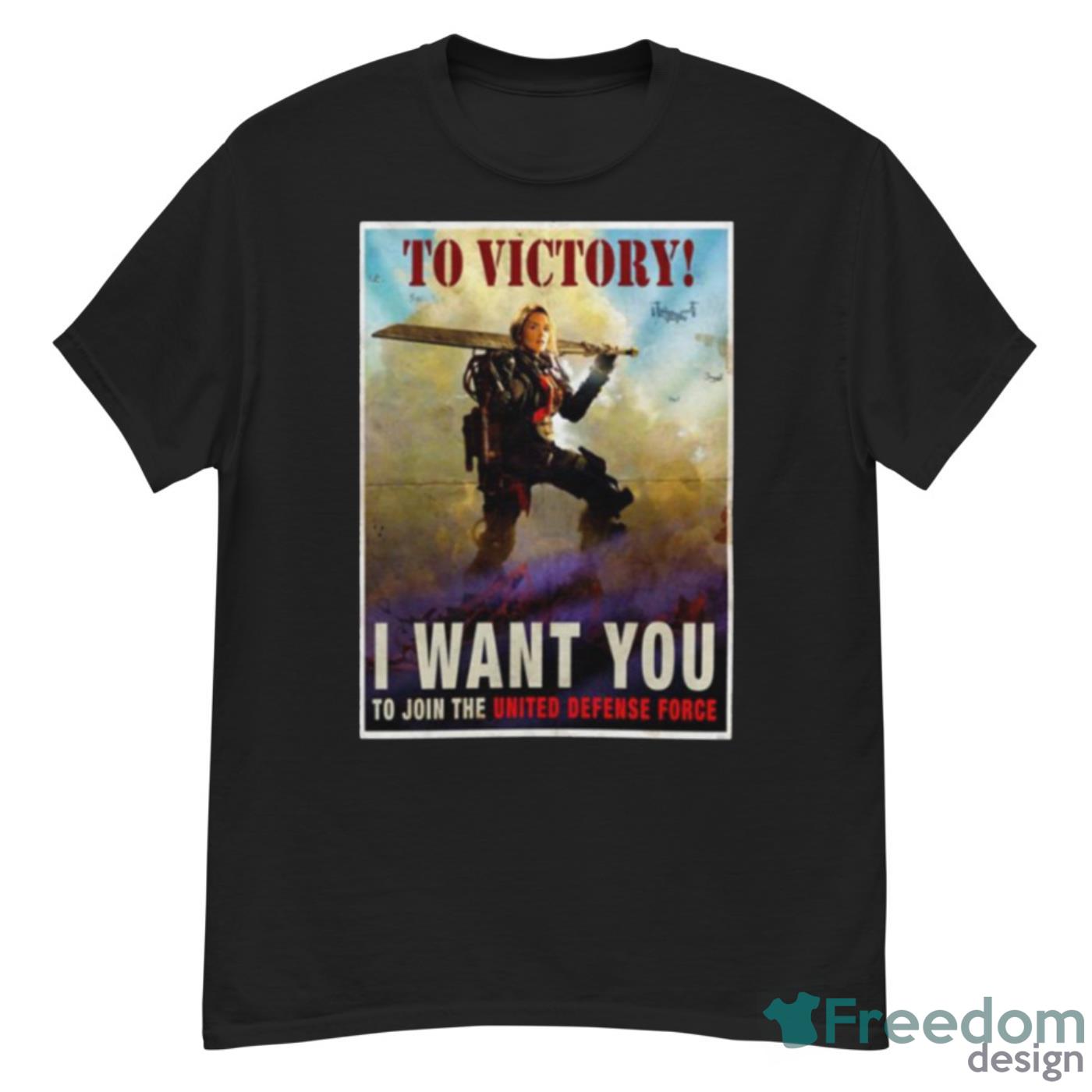 To Victory Angel Of Verdun Edge Of Tomorrow Shirt - G500 Men’s Classic T-Shirt