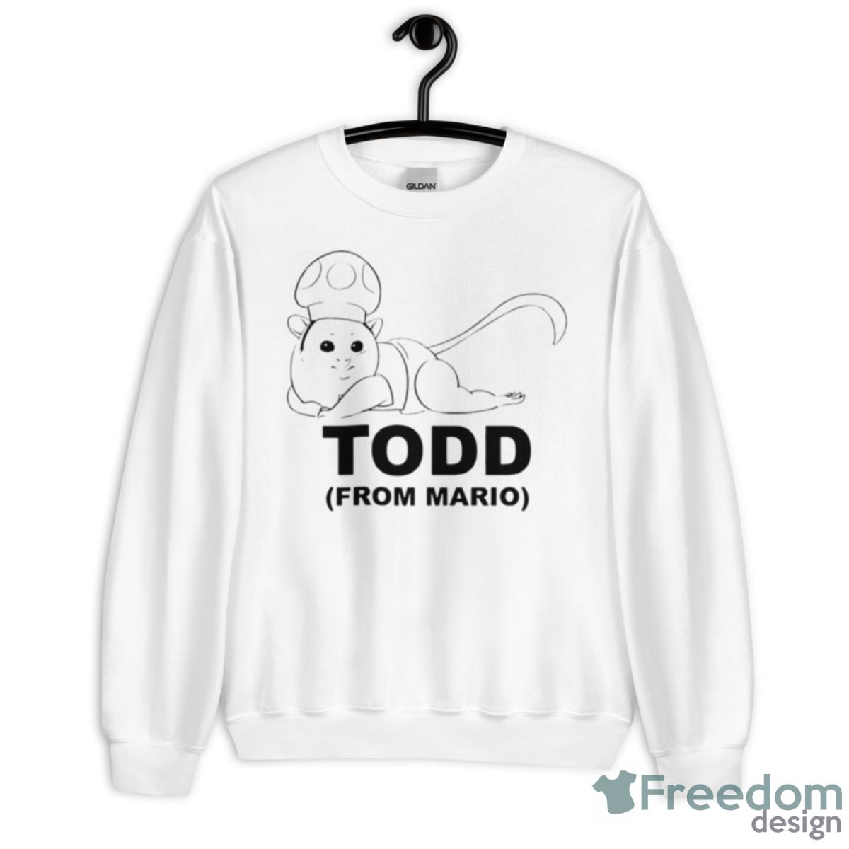 Todd From Mario Shirt