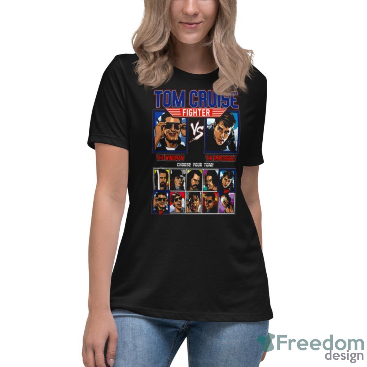 Tom Cruise Fighter Topgun Vs Mission Impossible shirt