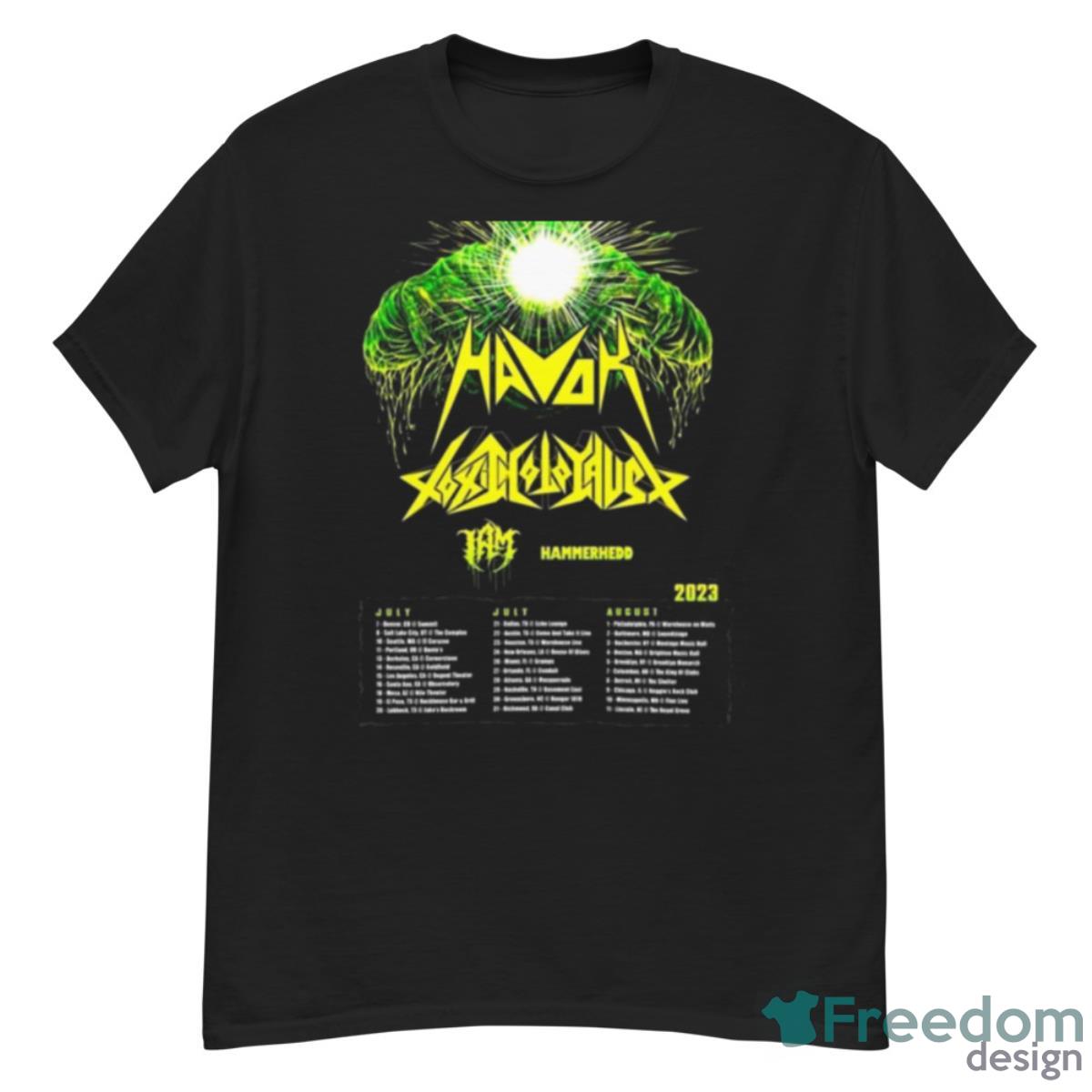 Toxic Holocaust And Havok Announce Summer Co Headlining Tour 2023 Shirt - G500 Men’s Classic T-Shirt