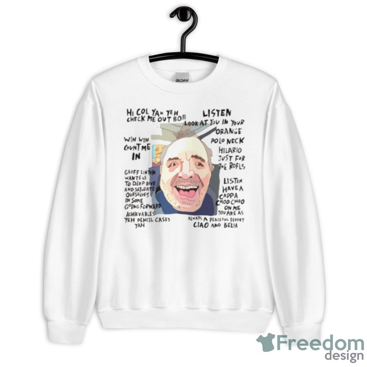 Train Guuuy Yah Bob Mortimer Vic Reeves Shirt - Unisex Heavy Blend Crewneck Sweatshirt