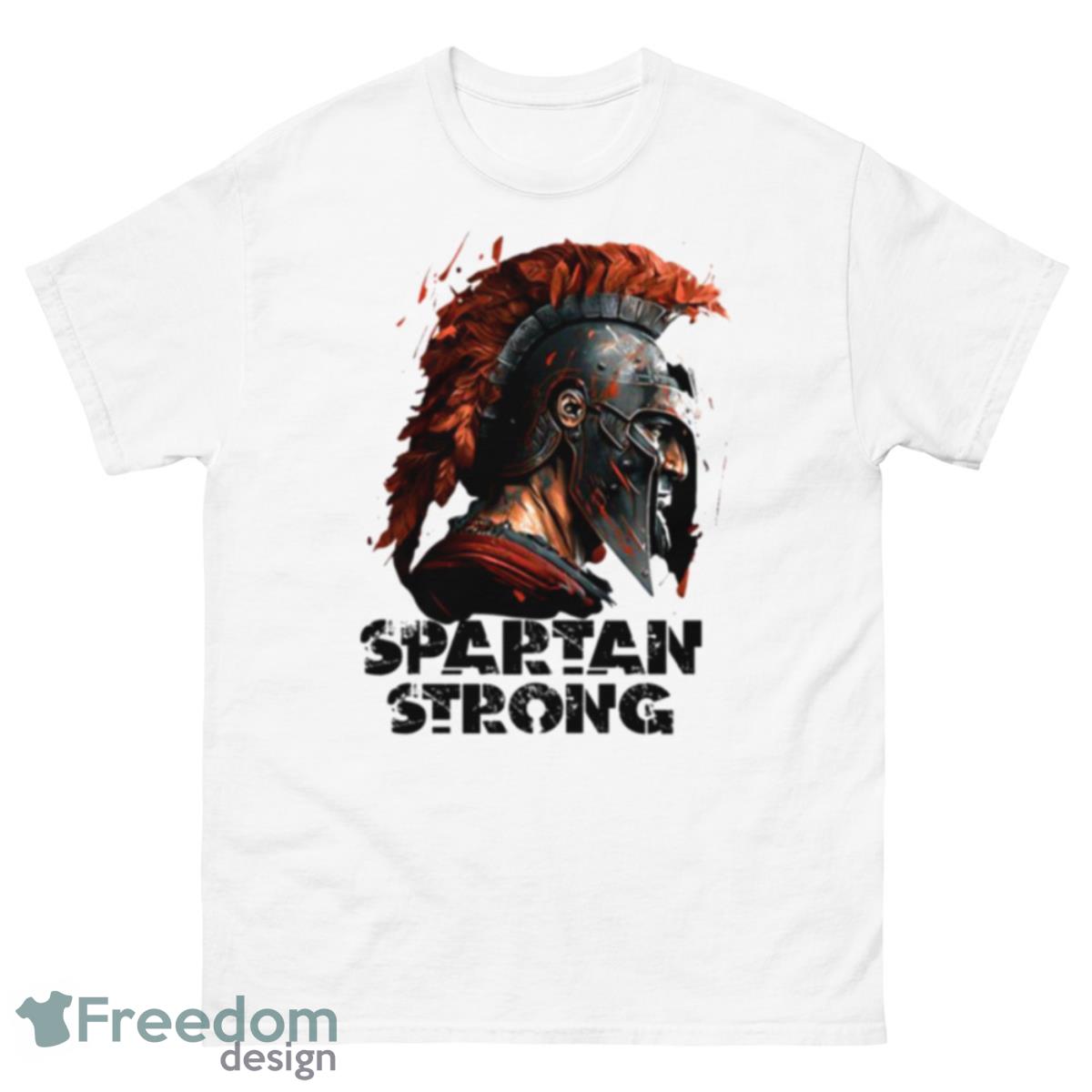 Trennding Spartan Strong Grunge Art Shirt - 500 Men’s Classic Tee Gildan