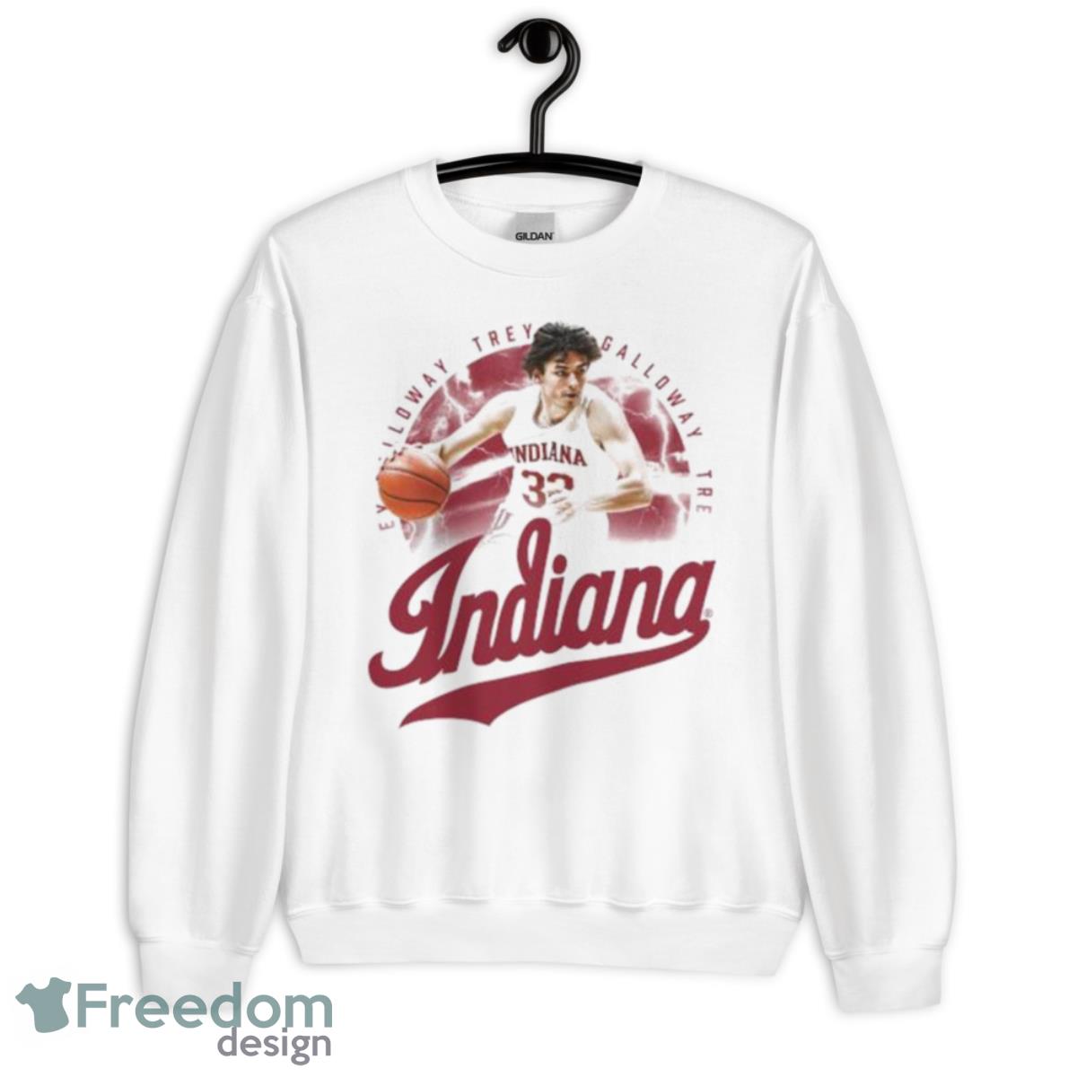 Trey Galloway Drop 1 Indiana Shirt - Unisex Heavy Blend Crewneck Sweatshirt