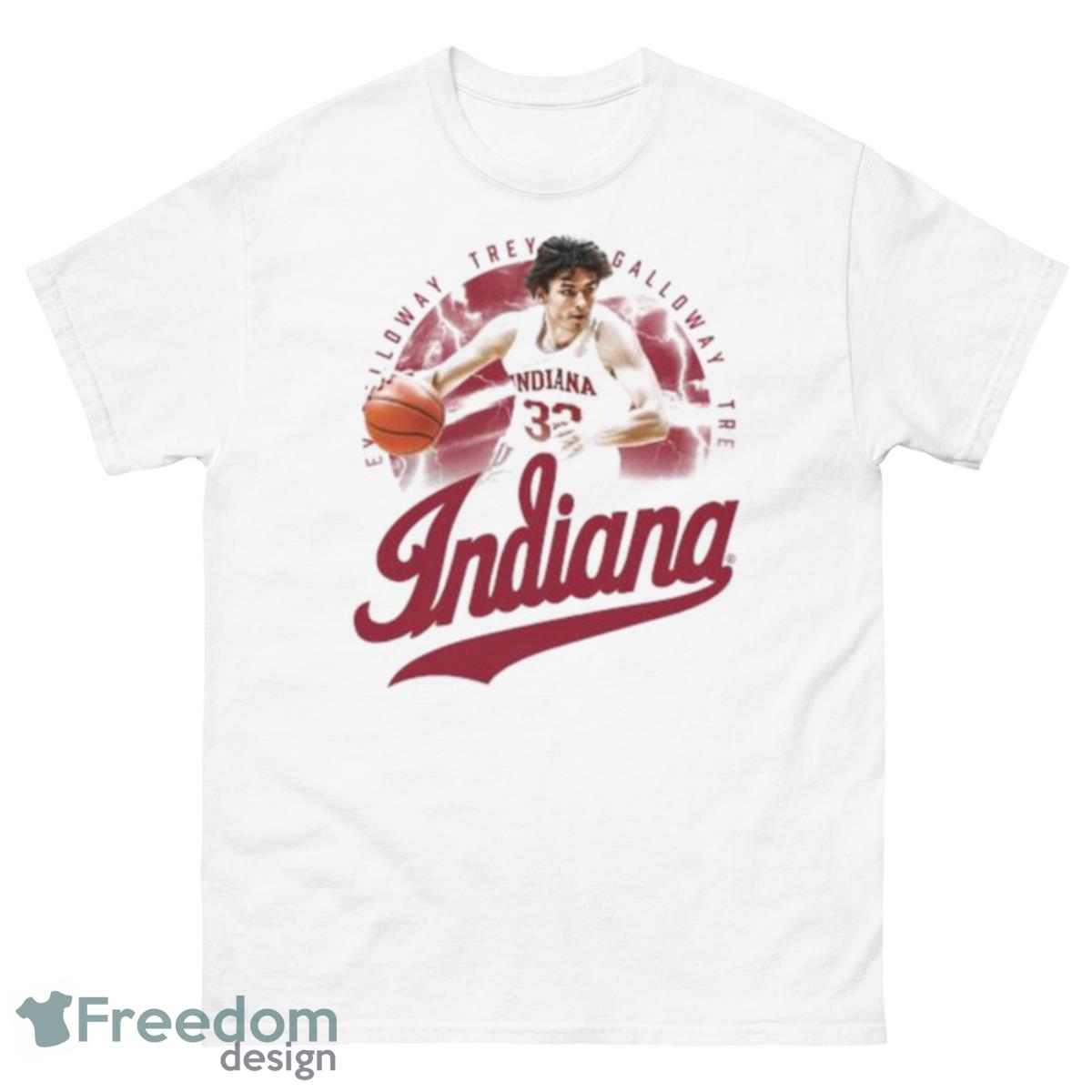 Trey Galloway Drop 1 Indiana Shirt - 500 Men’s Classic Tee Gildan