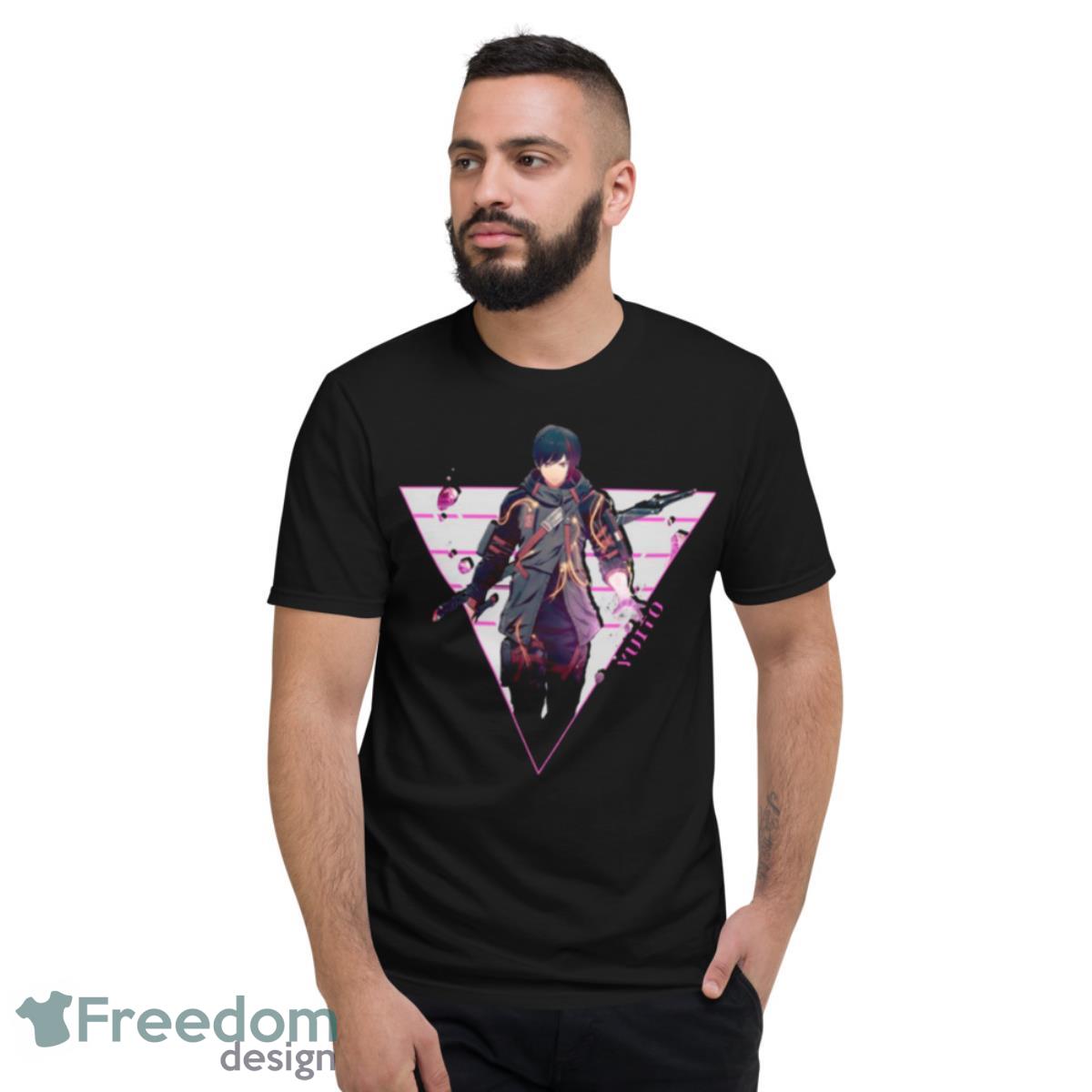 Tri Yuito Scarlet Nexus Triangle Shirt - Short Sleeve T-Shirt