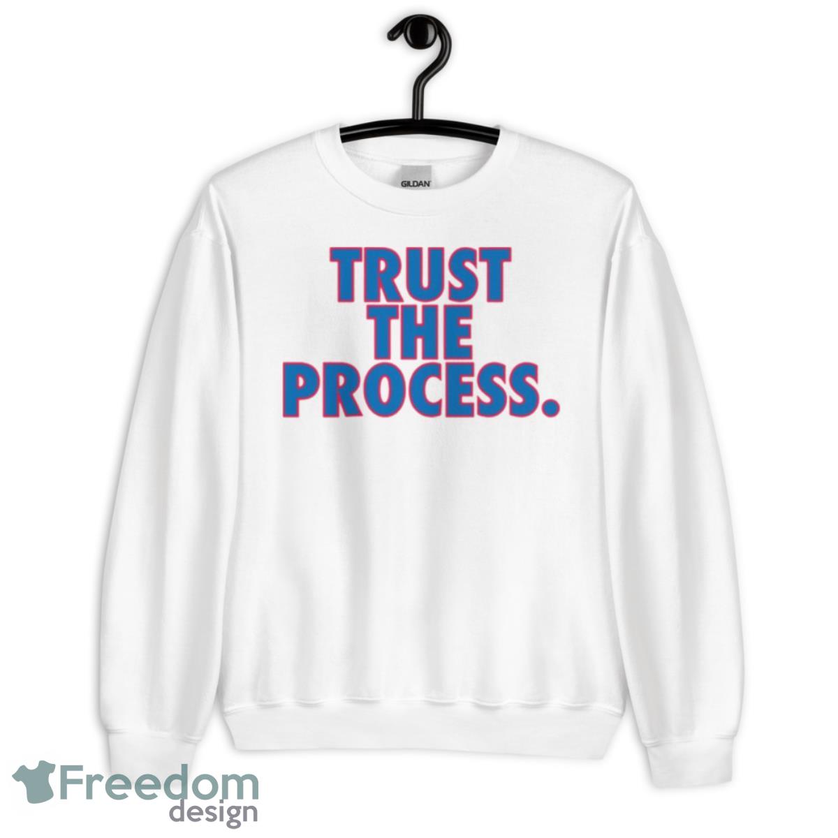 Ttp Alt Trust The Process Philadelphia 76ers Shirt - Unisex Heavy Blend Crewneck Sweatshirt