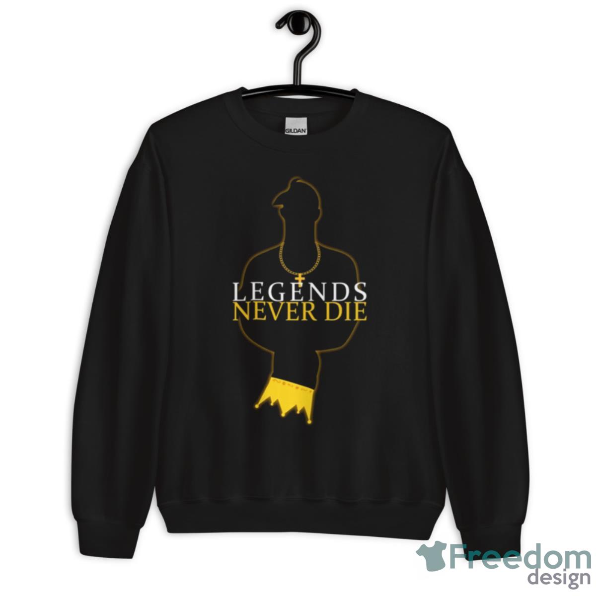 Tupac And Biggie Legends Never Die Design The Notorious B.I.G Biggie shirt
