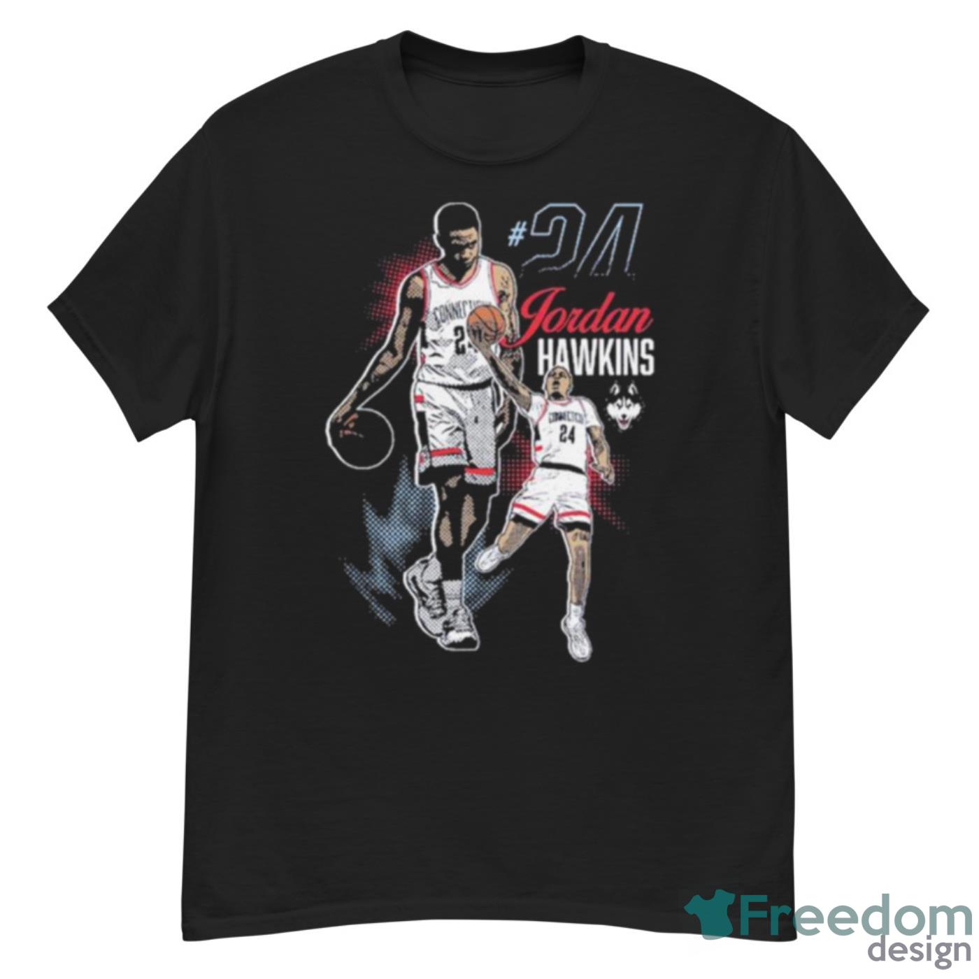 Uconn Huskies #24 Jordan Hawkins Action Shirt - G500 Men’s Classic T-Shirt