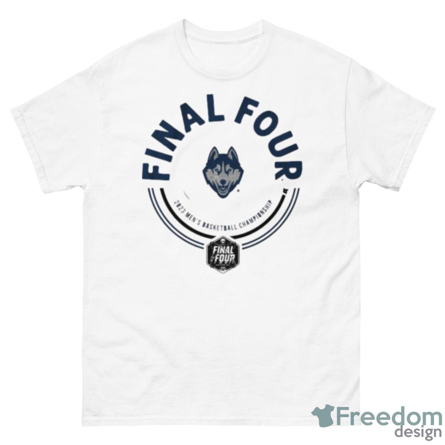 Uconn Huskies Final Four 2023 Men’s Basketball Championship Shirt - 500 Men’s Classic Tee Gildan