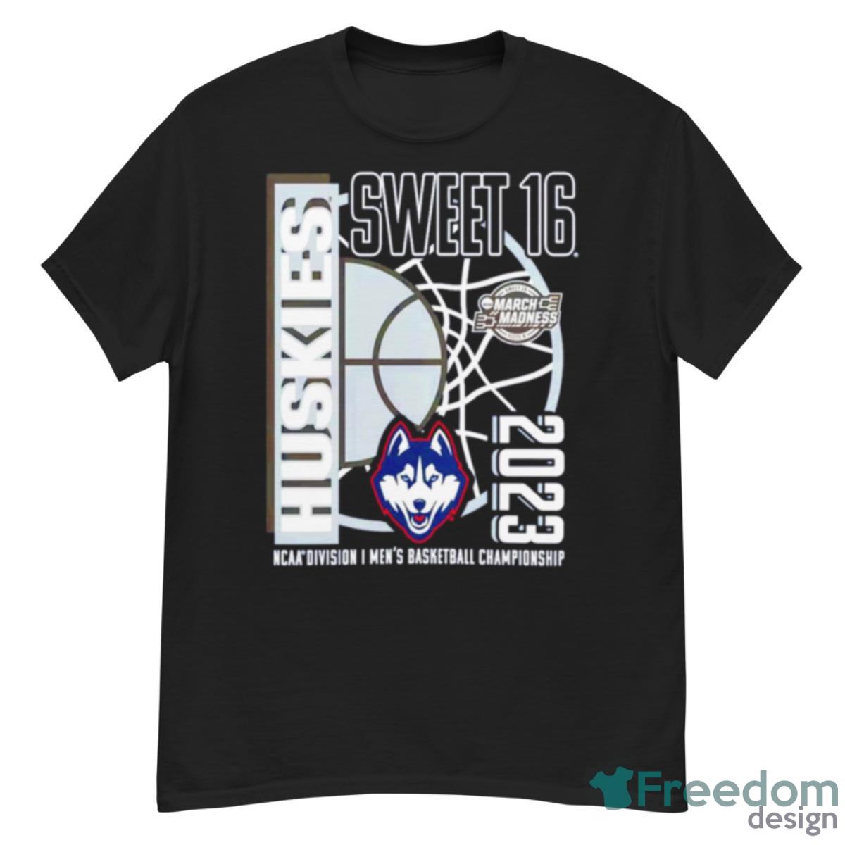 UConn Huskies Sweet 16 NCAA Division I Men’s Basketball Championship March Madness Shirt - G500 Men’s Classic T-Shirt