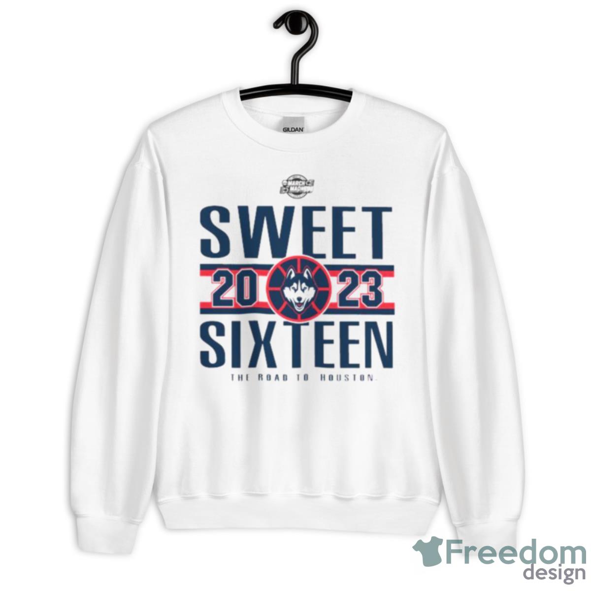 UConn Men’s Basketball 2023 Sweet Sixteen Shirt - Unisex Heavy Blend Crewneck Sweatshirt