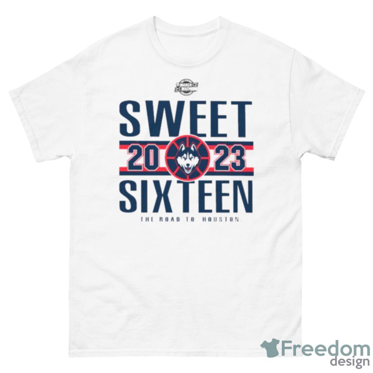 UConn Men’s Basketball 2023 Sweet Sixteen Shirt - 500 Men’s Classic Tee Gildan