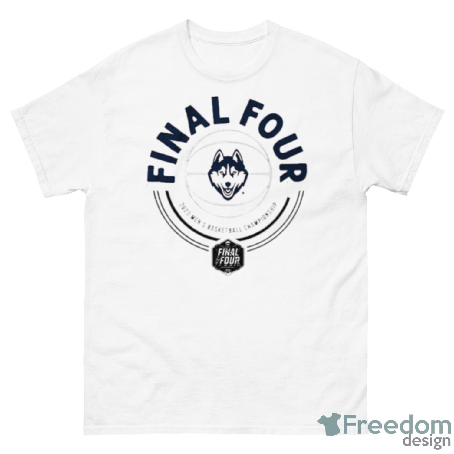 UConn Men’s Final Four Circle Shirt - 500 Men’s Classic Tee Gildan