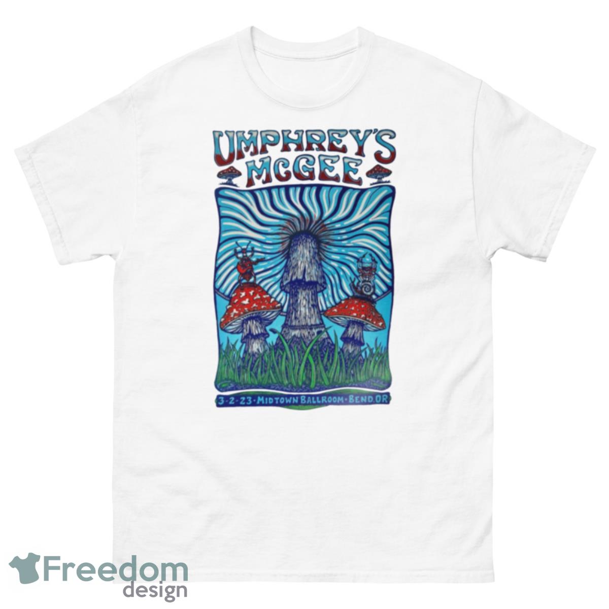 Umphreys McGee Bend OR Mar 2nd 2023 Midtown Ballroom OR Poster Shirt - 500 Men’s Classic Tee Gildan