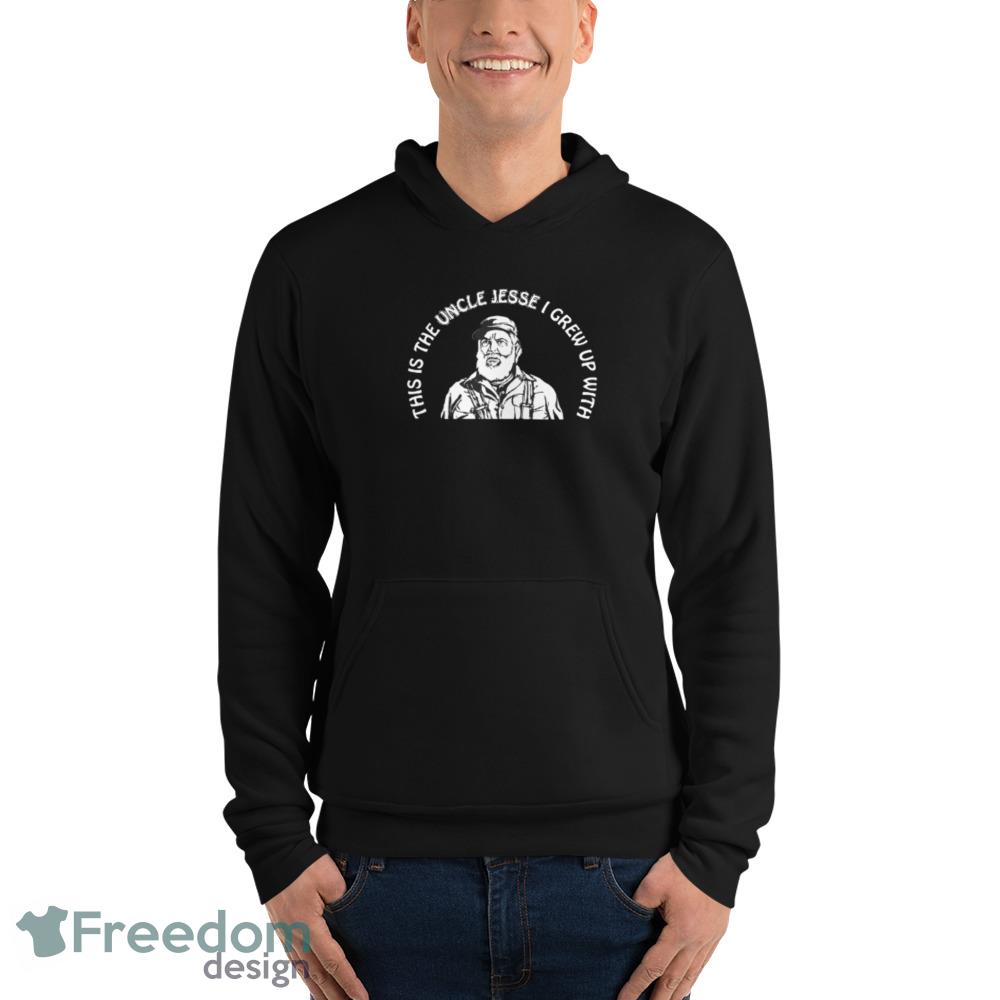 Uncle Jesse Dukes of Hazzard T Shirt - Unisex Fleece Pullover Hoodie Uncle Jesse Dukes of Hazzard T Shirt - Unisex Fleece Pullover Hoodie