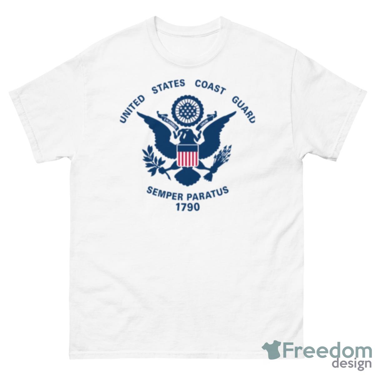 United States Coast Guard Uscg Shirt - 500 Men’s Classic Tee Gildan