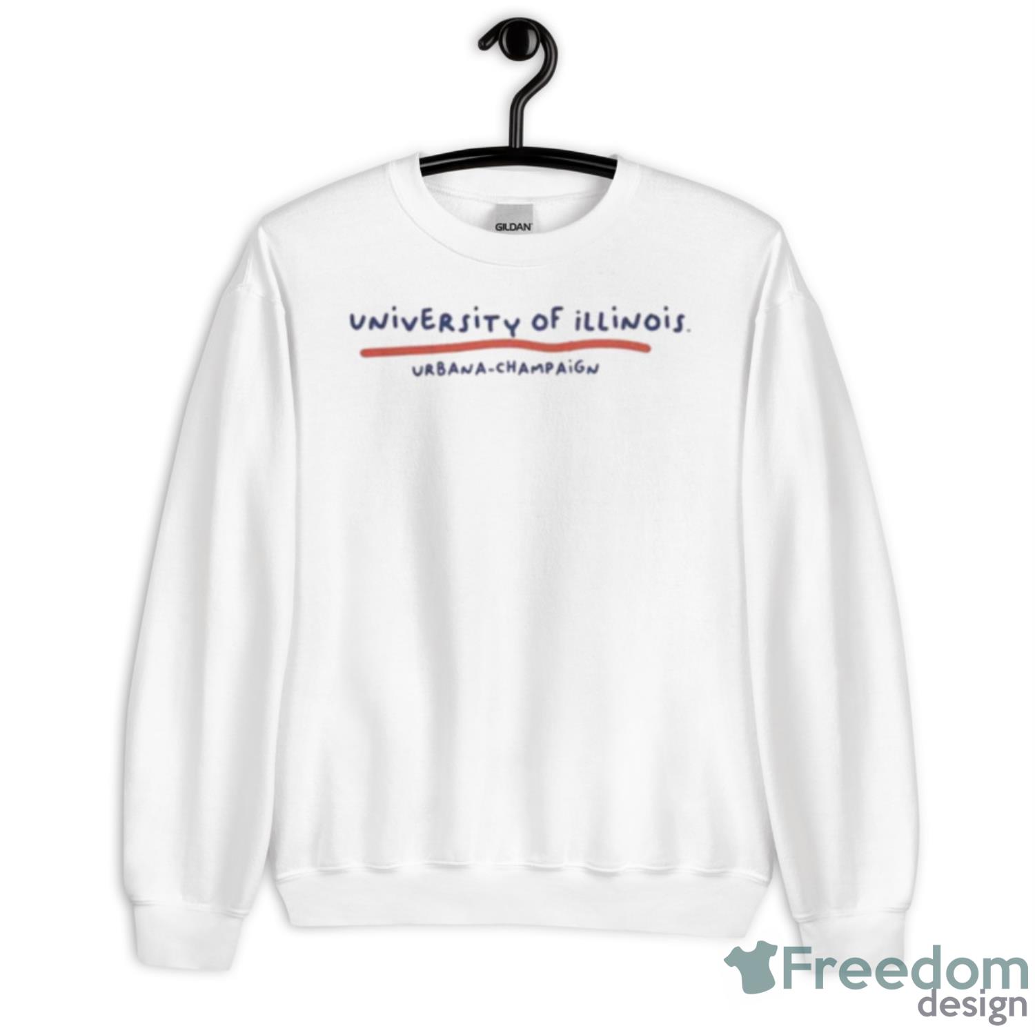 University Of Illionois Urbana Champaign Shirt - Unisex Heavy Blend Crewneck Sweatshirt