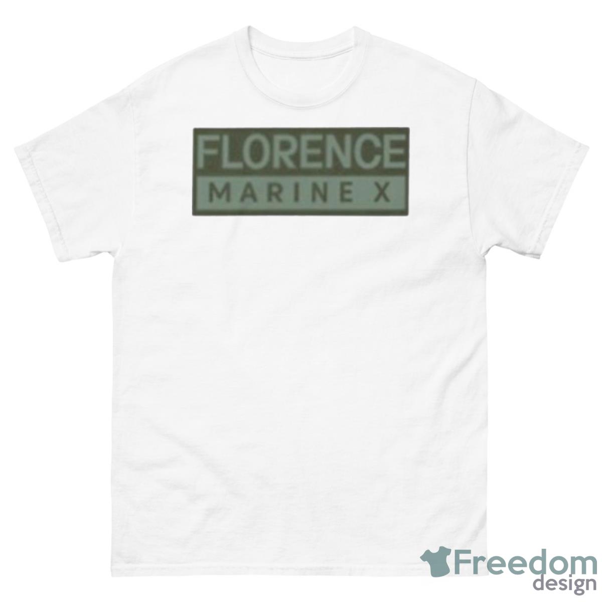 U.S. Men’s National Soccer Team Florence Marine X Shirt - 500 Men’s Classic Tee Gildan