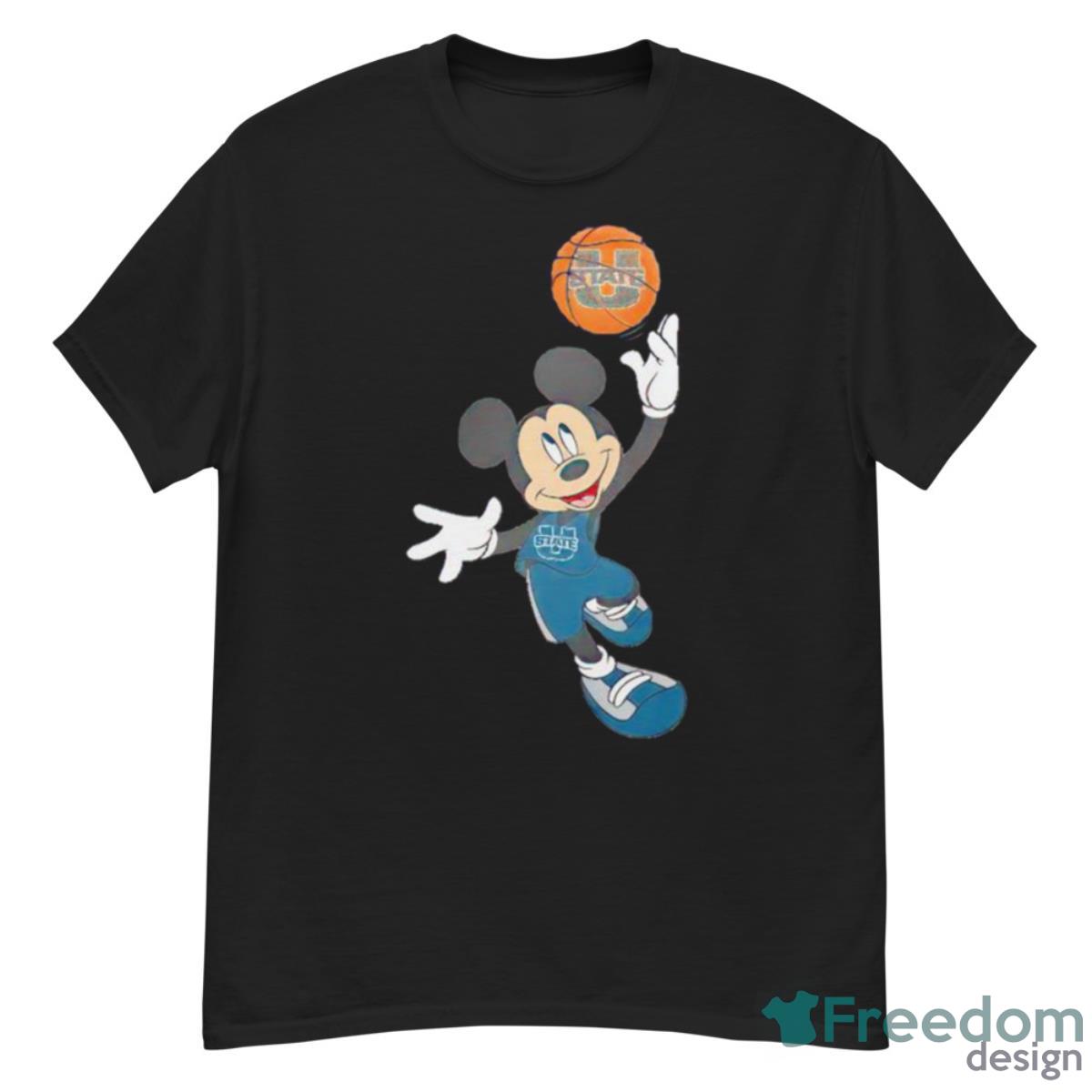 Utah State Aggies Mickey March Madness Shirt Product Photo 1