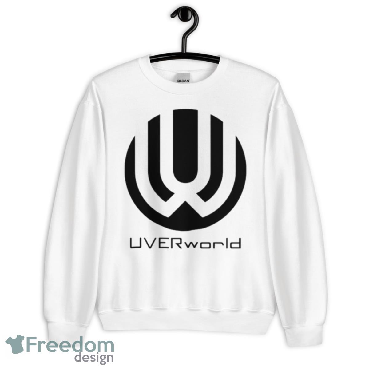 Uverworld Emblem Logo Shirt - Unisex Heavy Blend Crewneck Sweatshirt