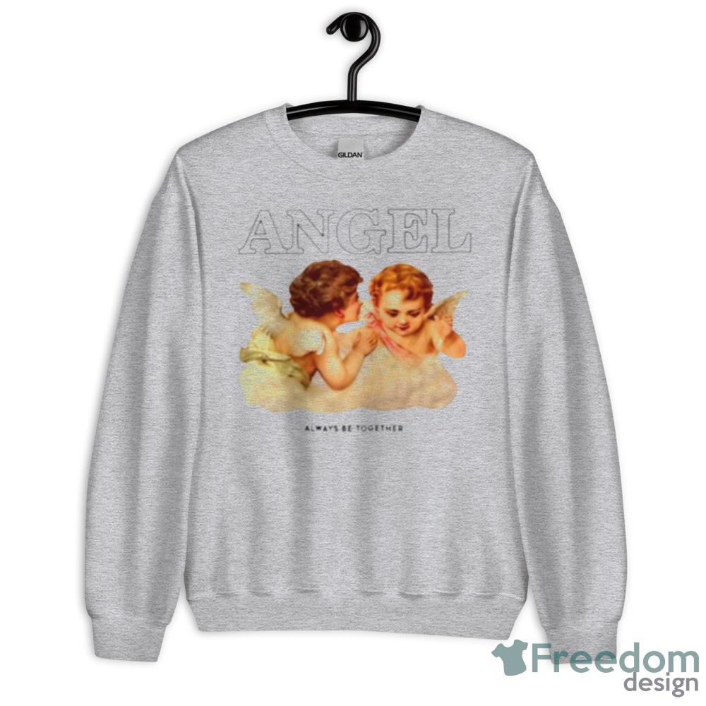 Valentina angel always be together shirt angel happy smile t shirt image Valentina angel always be together shirt angel happy smile t shirt - Unisex Heavy Blend Crewneck Sweatshirt