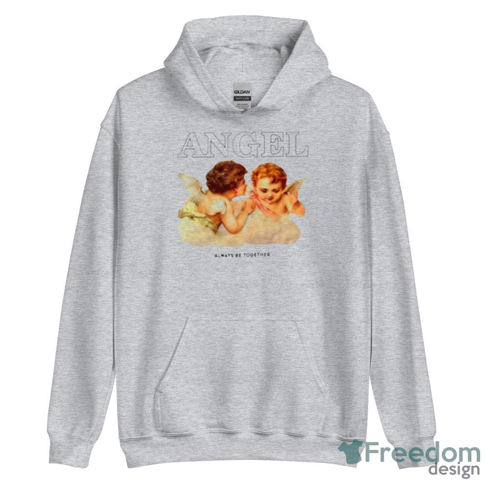 Valentina angel always be together shirt angel happy smile t shirt - Unisex Heavy Blend Hooded Sweatshirt Valentina angel always be together shirt angel happy smile t shirt - Unisex Heavy Blend Hooded Sweatshirt