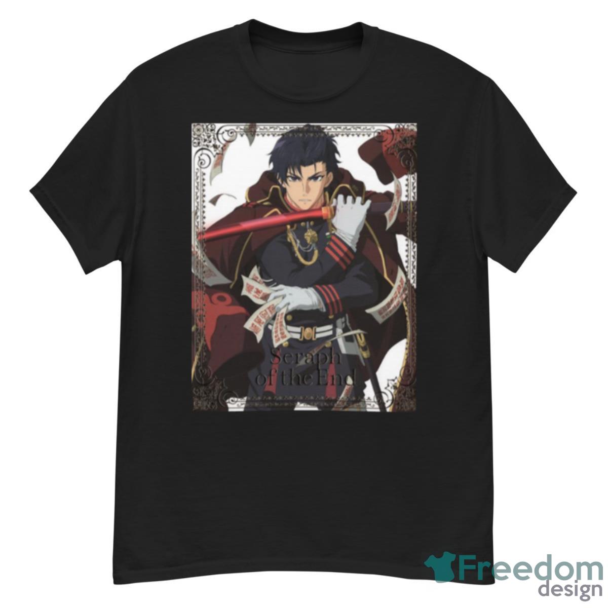 Vampire Guren Ichinose Seraph Of The End Anime Yuichiro Mikaela Art Shirt Product Photo 1