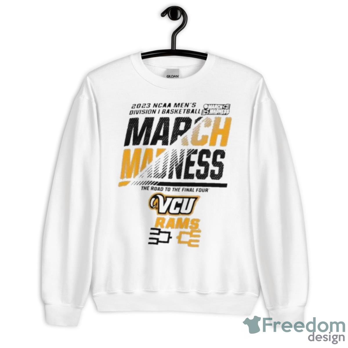 VCU Rams Men’s Basketball 2023 NCAA March Madness The Road To Final Four Shirt