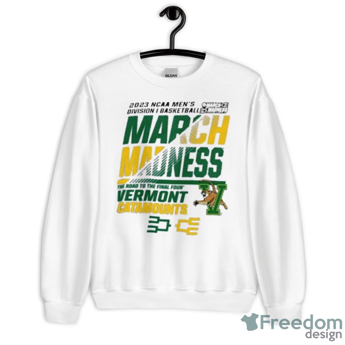 Vermont Men’s Basketball 2023 NCAA March Madness The Road To Final Four Shirt