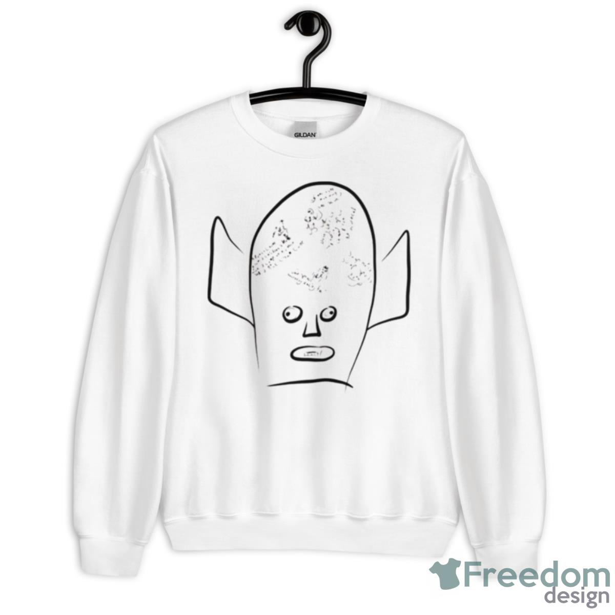 Vic Reeves Man With The Stick Shirt - Unisex Heavy Blend Crewneck Sweatshirt