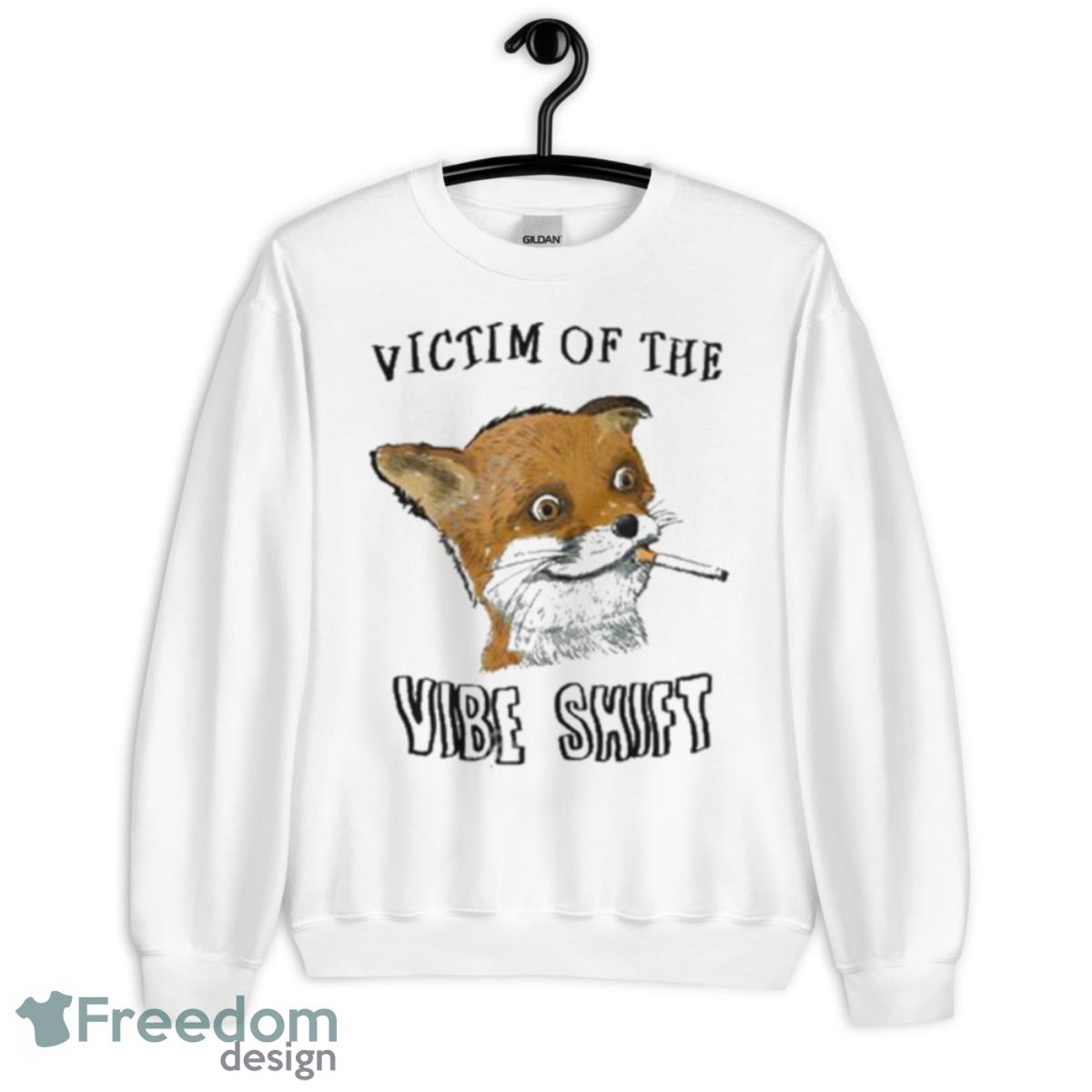 Victim Of The Vibe Shift Shirt - Unisex Heavy Blend Crewneck Sweatshirt