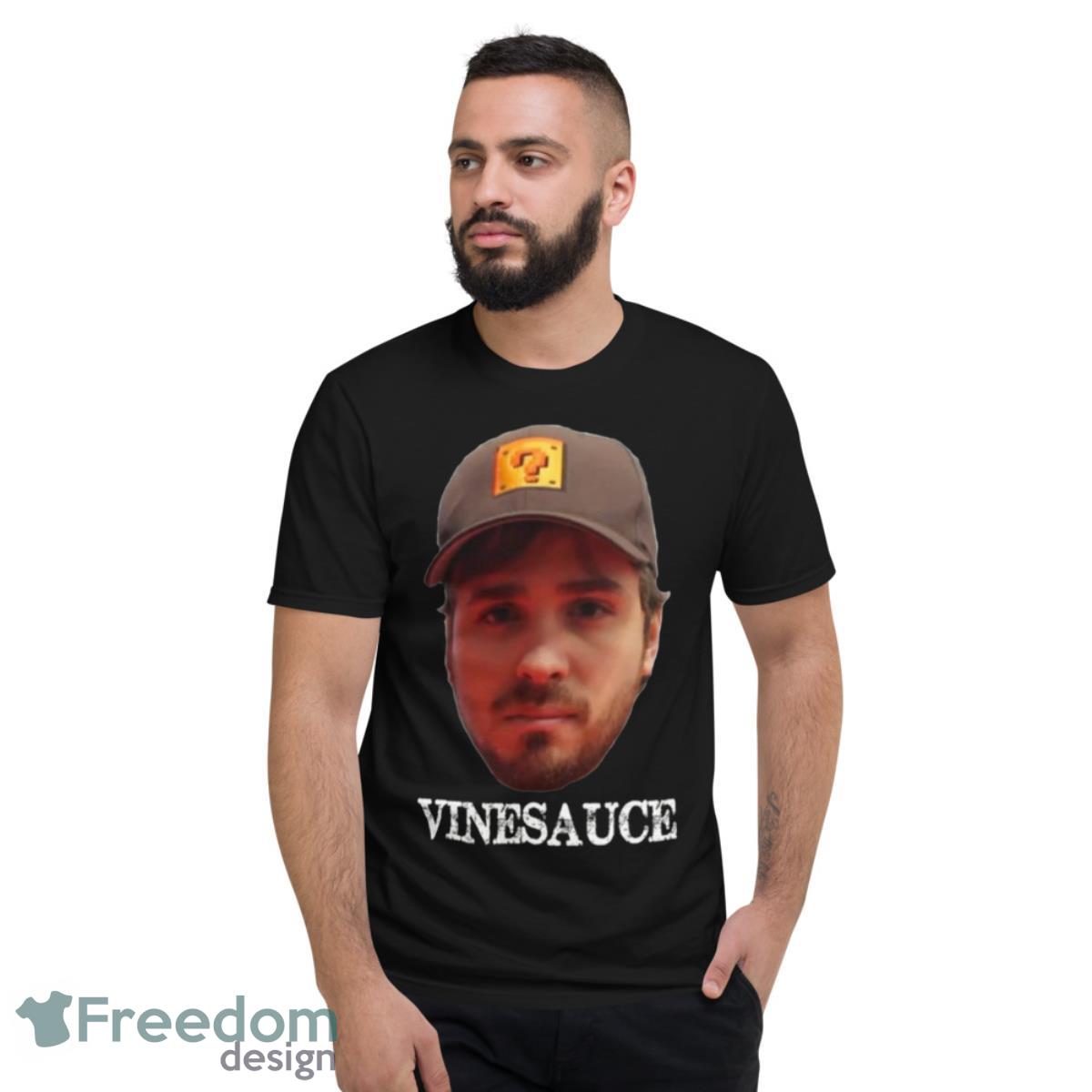 Vinny Vinesauce Meme Face Shirt - Short Sleeve T-Shirt