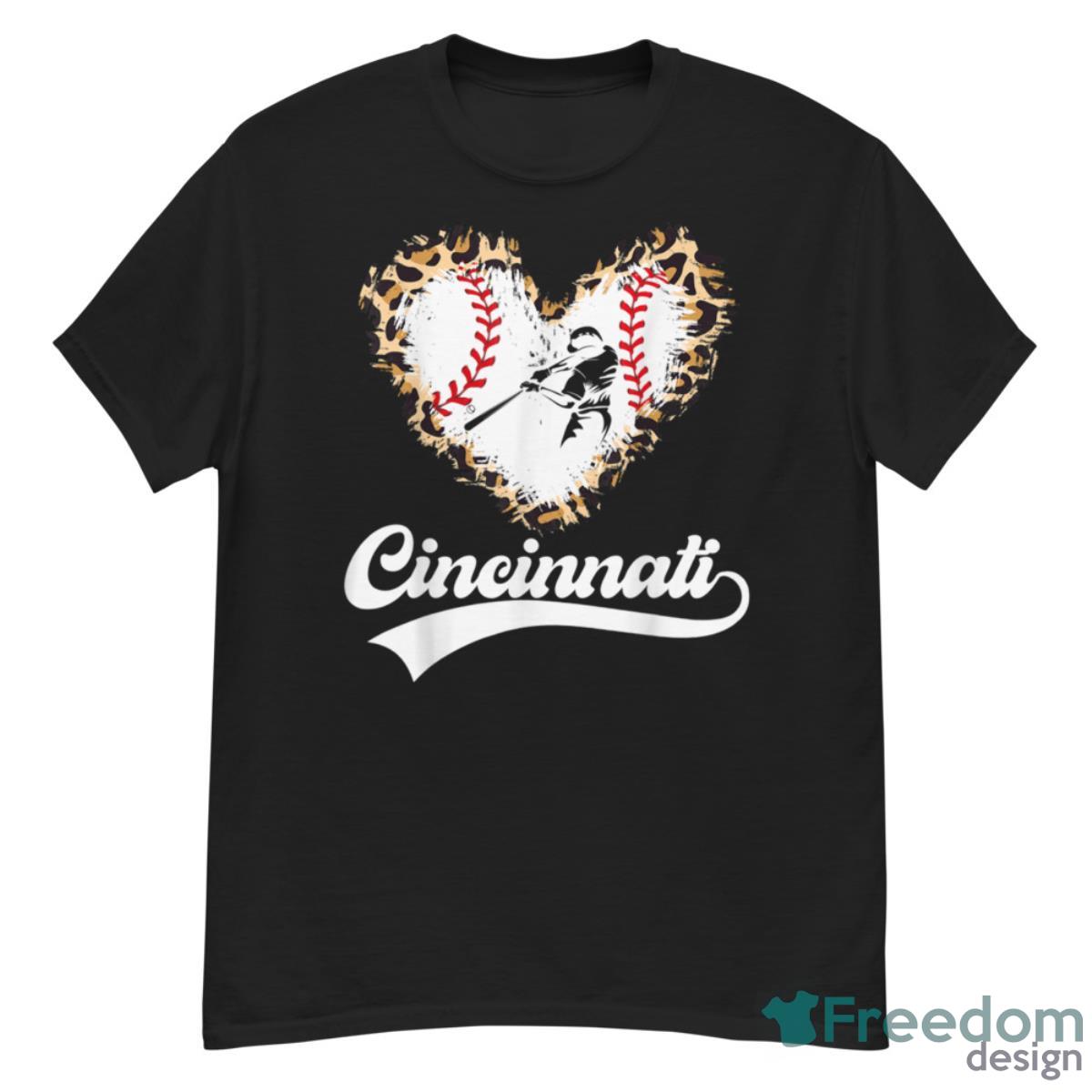 Vintage Cincinnati City Baseball Lovers Baseball Fans Shirt - G500 Men’s Classic T-Shirt