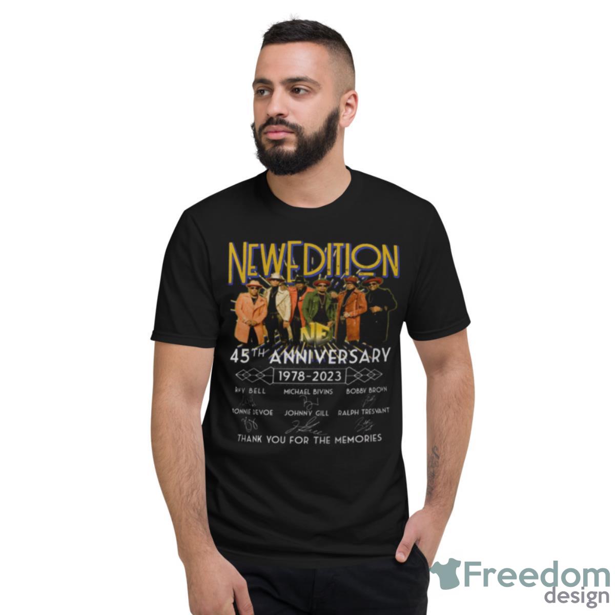 Vintage New Edition 45 Years Annyversary Shirt Product Photo 2