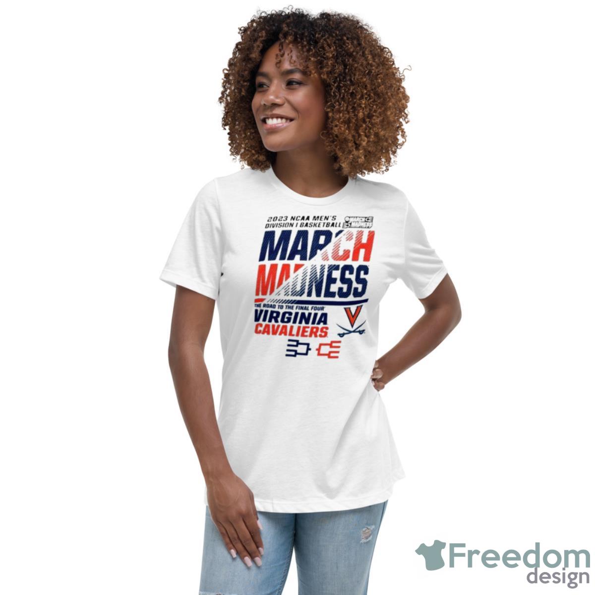 Virginia Cavaliers Men’s Basketball 2023 NCAA March Madness The Road To Final Four Shirt