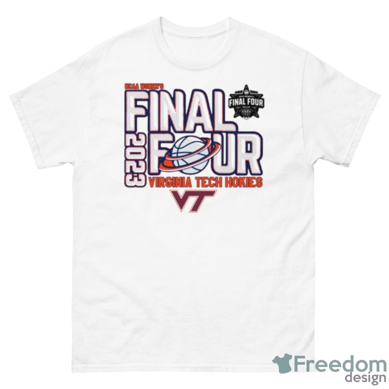 Virginia Tech Hokies 2023 Final Four NCAA Women’s Shirt - 500 Men’s Classic Tee Gildan