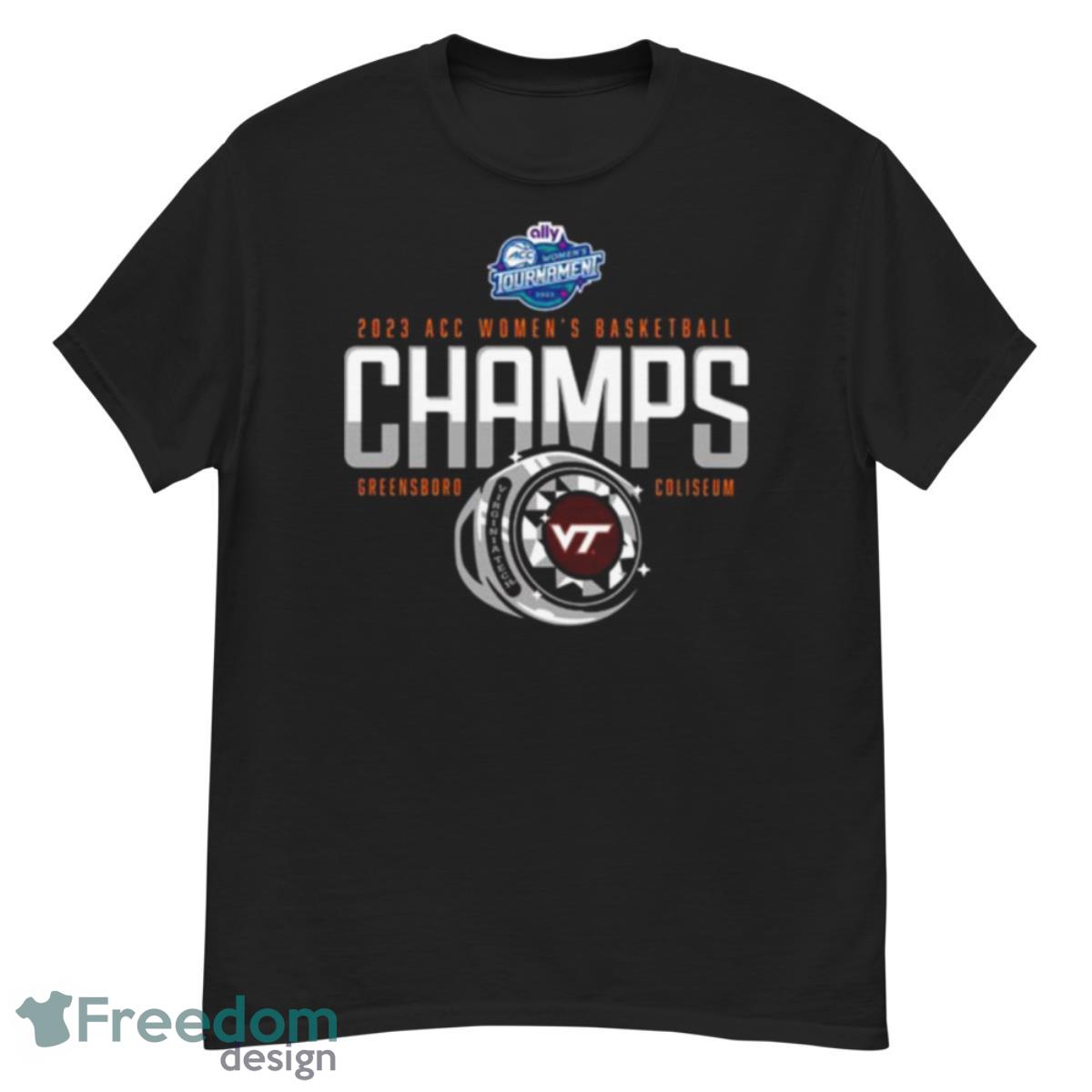 Virginia Tech Women’s Basketball Wins 2023 First Ever ACC Tournament Champions Shirt - G500 Men’s Classic T-Shirt