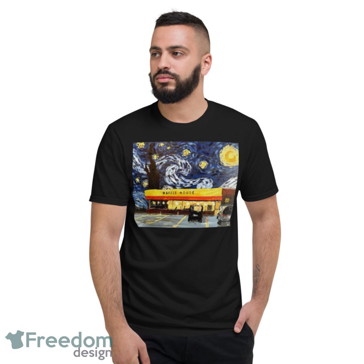 Waffles House Painting Shirt - Short Sleeve T-Shirt