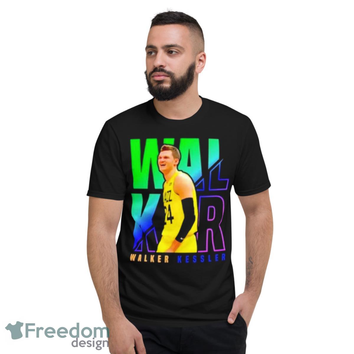 Walker Kessler Utah Jazz Basketball Poster Shirt - Short Sleeve T-Shirt