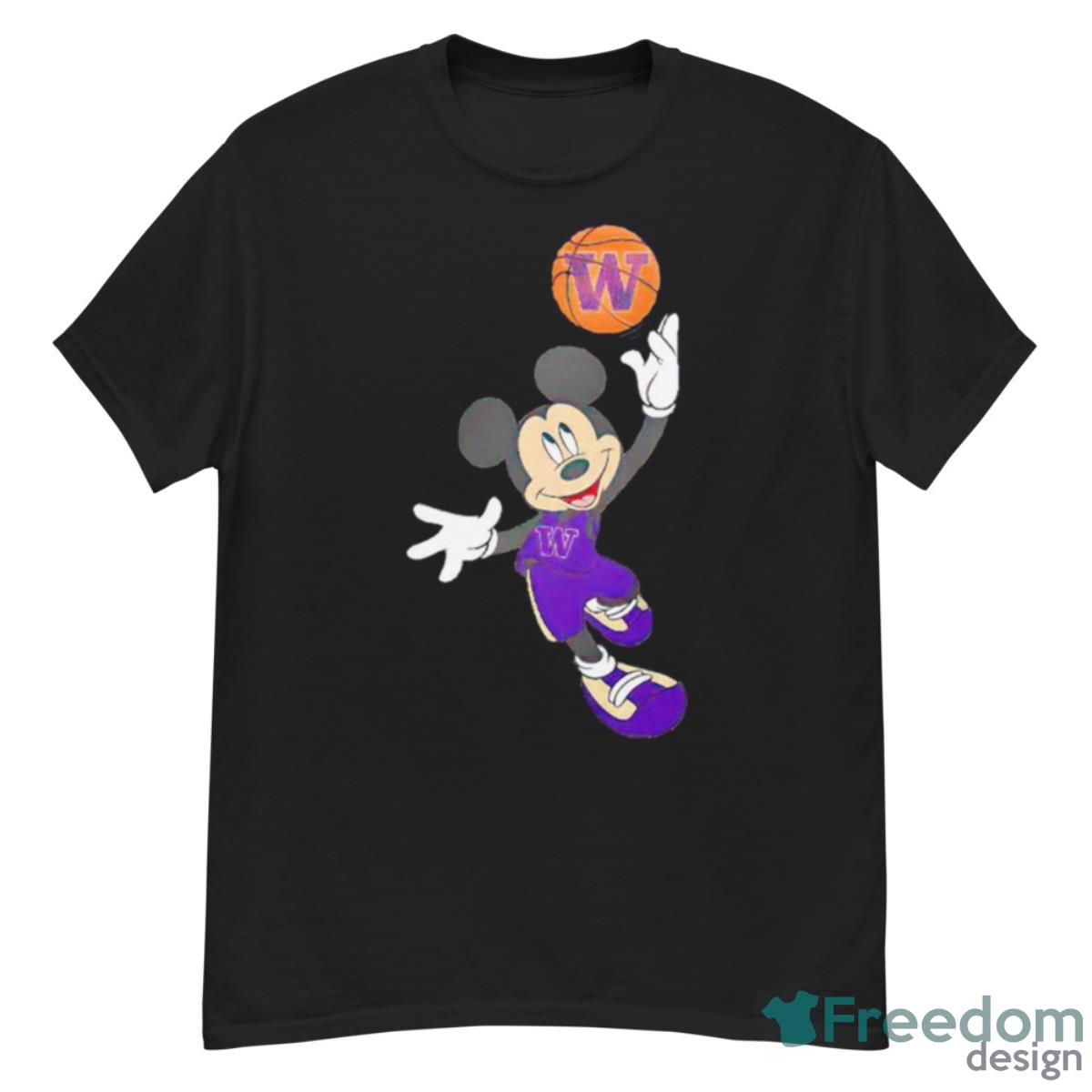 Washington Huskies Mickey March Madness Shirt Product Photo 1