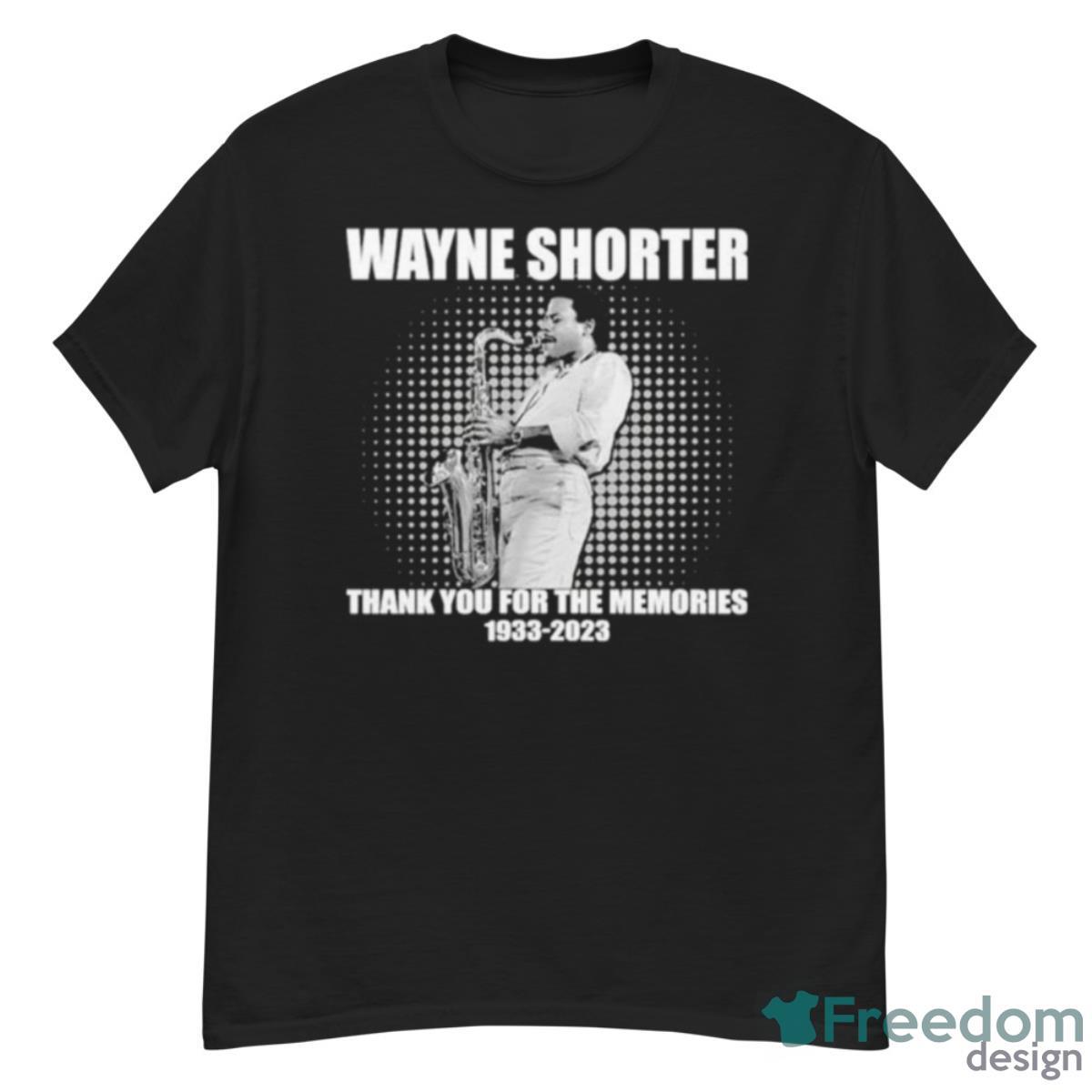 Wayne Shorter 1933 – 2023 Thank You For The Memories Signatures Shirt - G500 Men’s Classic T-Shirt