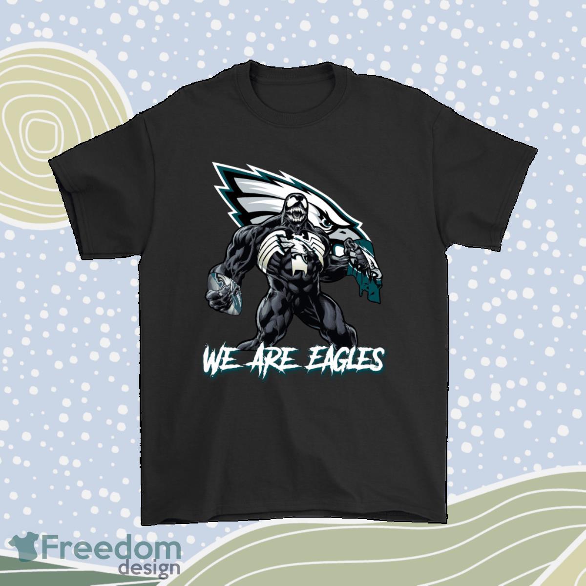 We Are The Eagles Venom X Philadelphia Eagles Nfl Shirt Product Photo 1